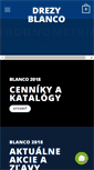 Mobile Screenshot of drezyblanco.sk
